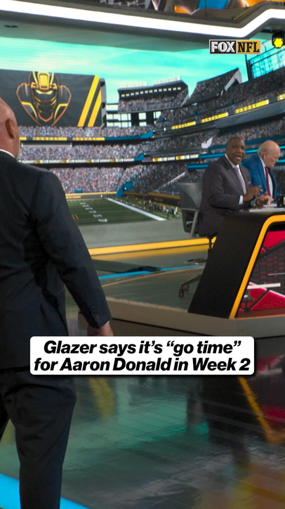 Glazer says it's "GO TIME" for Aaron Donald in WEEK 2!