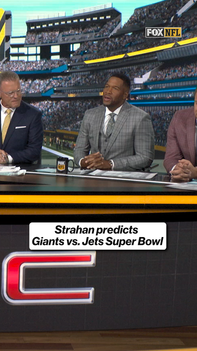 Giants Vs. Jets Super Bowl Strahan predicts!