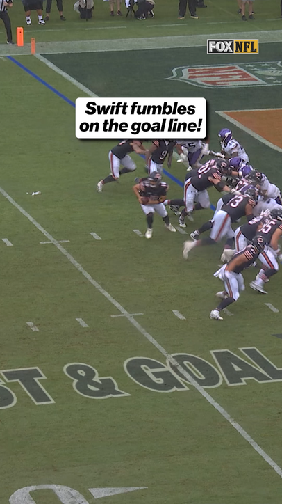 Swift fumbles on the goal line!