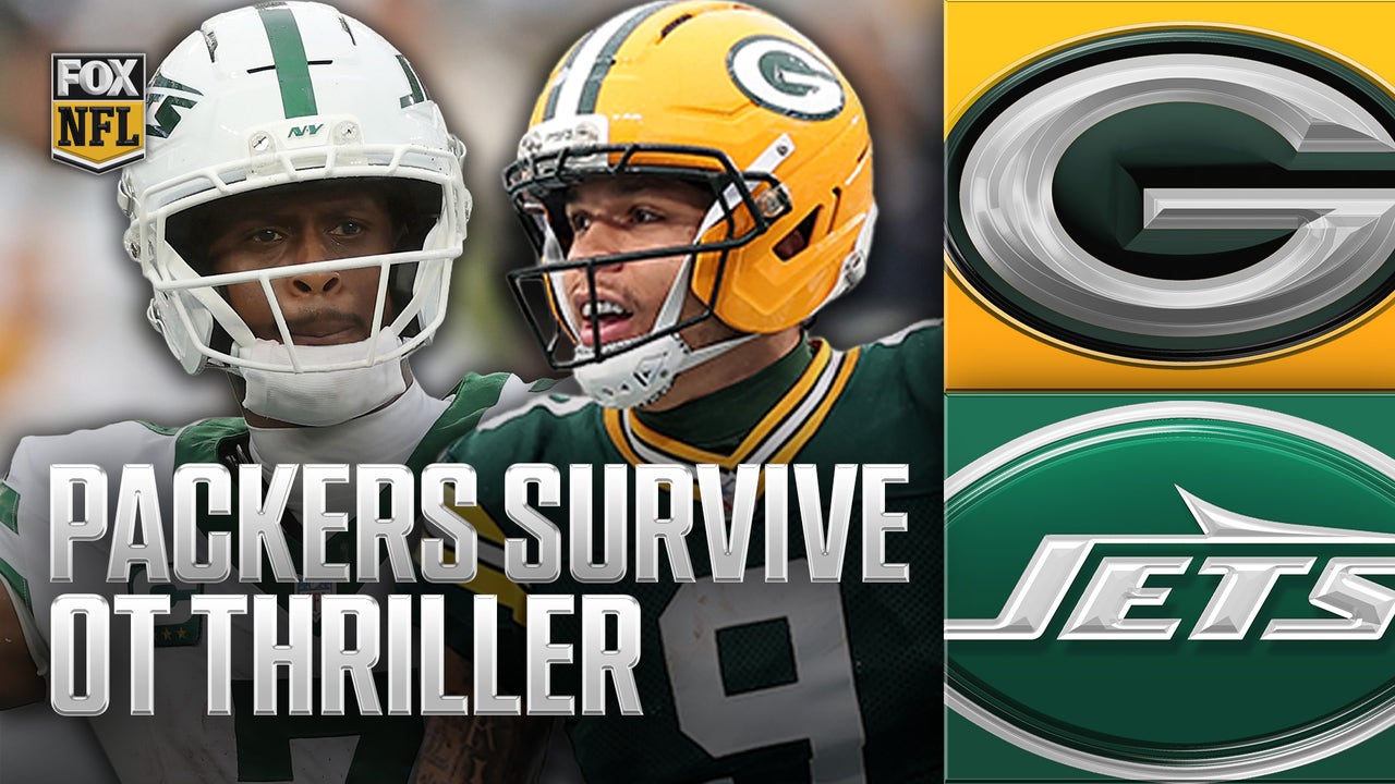 Packers battle back from behind to steal a gutsy win in OVERTIME against the Jets