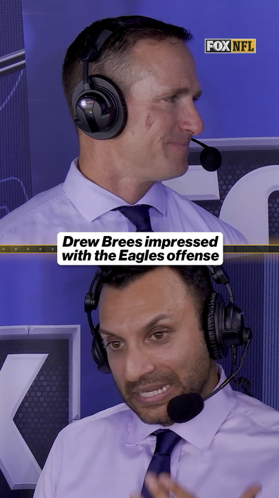 Drew Brees impressed with the Eagles offense