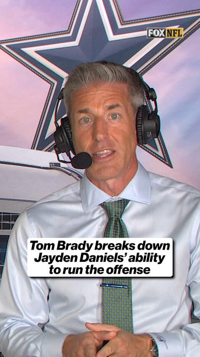 Tom Brady breaks down Jayden Daniel's ability to run the offense 