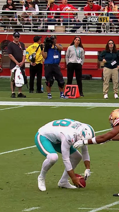 Dolphins fumble the punt 😶