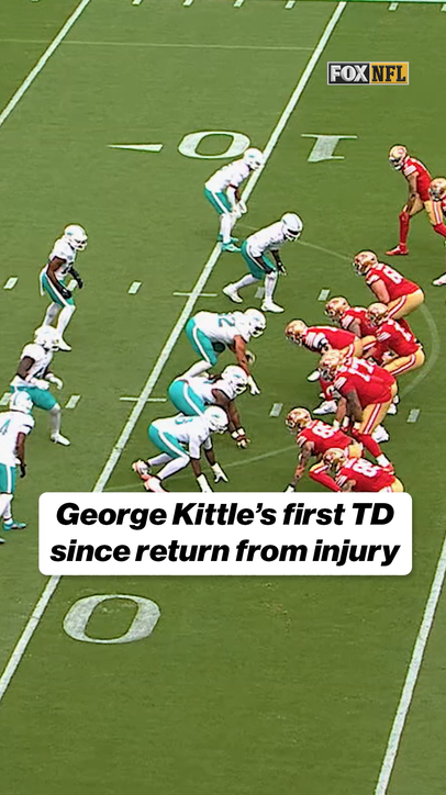 George Kittle's first touchdown since return from injury