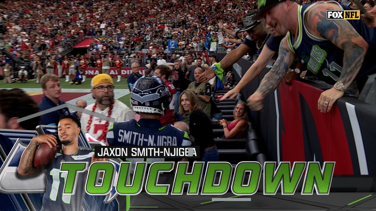 Drew Lock connects with Jaxon Smith-Njigba for his third TD of game, extending Seahawks lead over Cardinals | NFL Highlights
