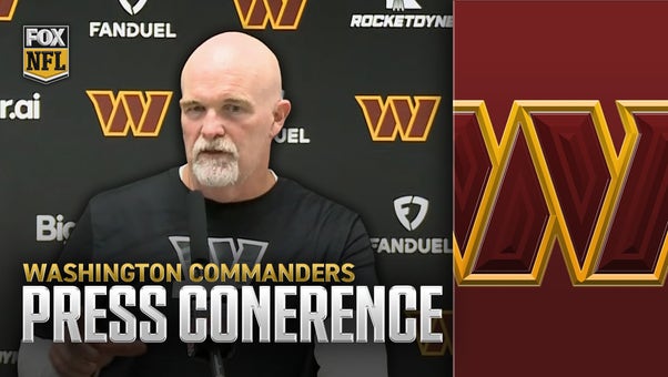 Commanders' HC Dan Quinn shares an update on QB Jayden Daniels, recaps the loss to the Cowboys