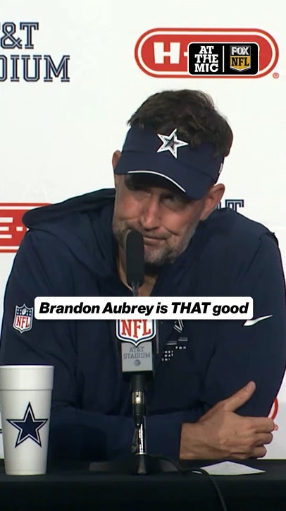 70-yard field goal from Brandon Aubrey soon? 👀