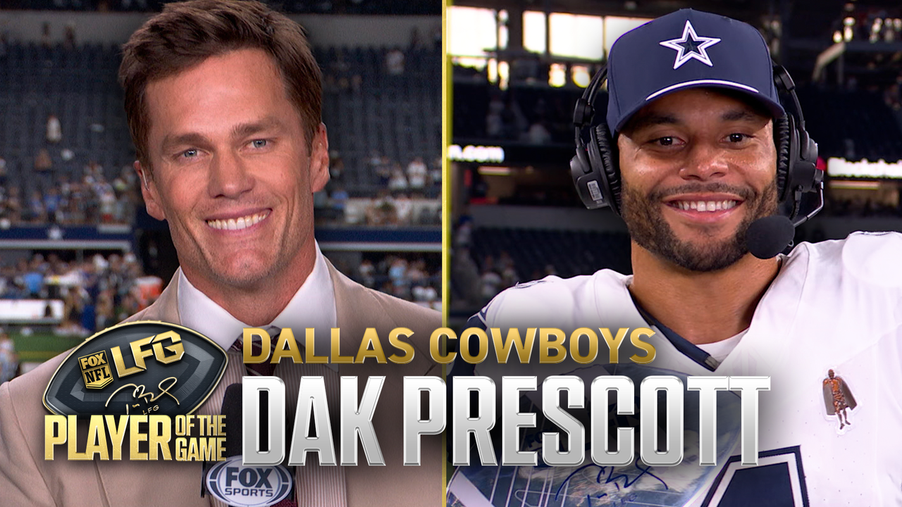Tom Brady’s LFG Player of the Game: Cowboys’ Dak Prescott 🏆 Week 2 DIGITAL EXCLUSIVE