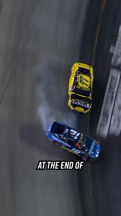 Ryan Blaney threw a block. Kevin Harvick says Carson Hocevar didn't do anything wrong 🗣️
