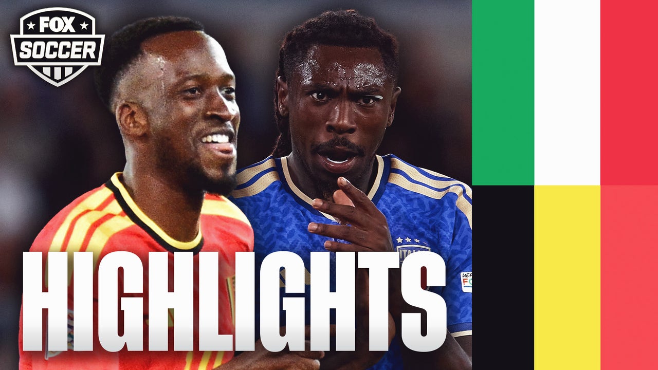 Italy vs Belgium Highlights ⚽ UEFA Nations League
