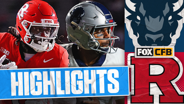 Howard Bison vs Rutgers Scarlet Knights Highlights 🏈 FOX College Football