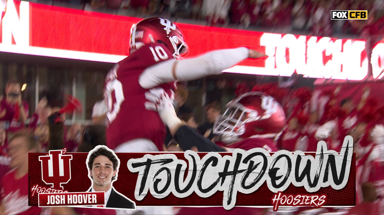 Josh Hoover runs for 1-yard TD, extending Indiana's lead over Northwestern