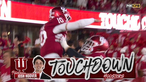 Josh Hoover runs for 1-yard TD, extending Indiana's lead over Northwestern