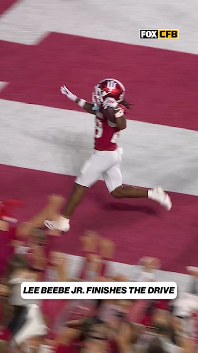 Lee Beebe Jr. breaks loose then punches it in 🔥