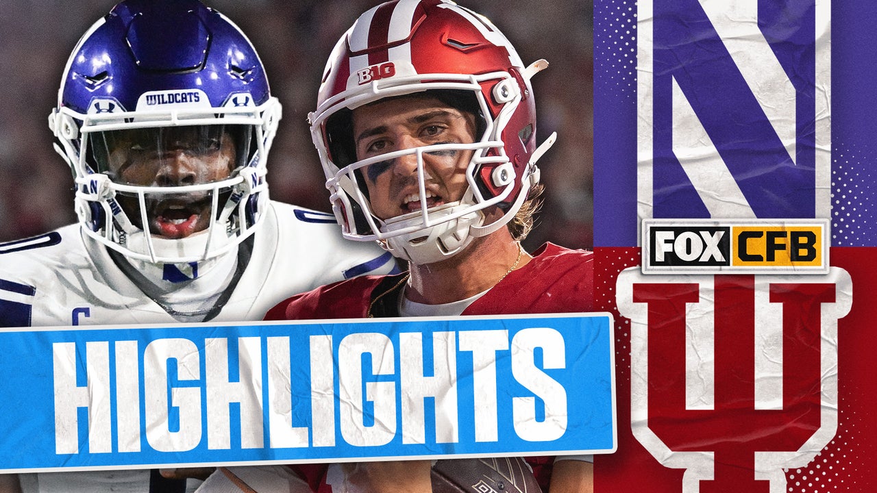 Northwestern Wildcats vs Indiana Hoosiers Highlights 🏈 FOX College Football