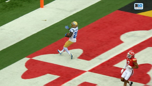 Jaivian Thomas punches in three-yard TD to extend UCLA's lead over Maryland