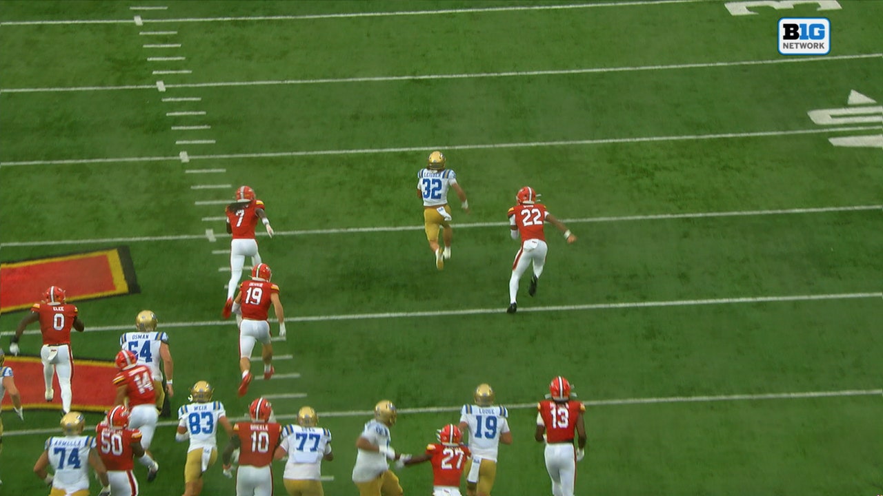 Troy Leigber rushes for 63-yard TD, extending UCLA's lead over Maryland