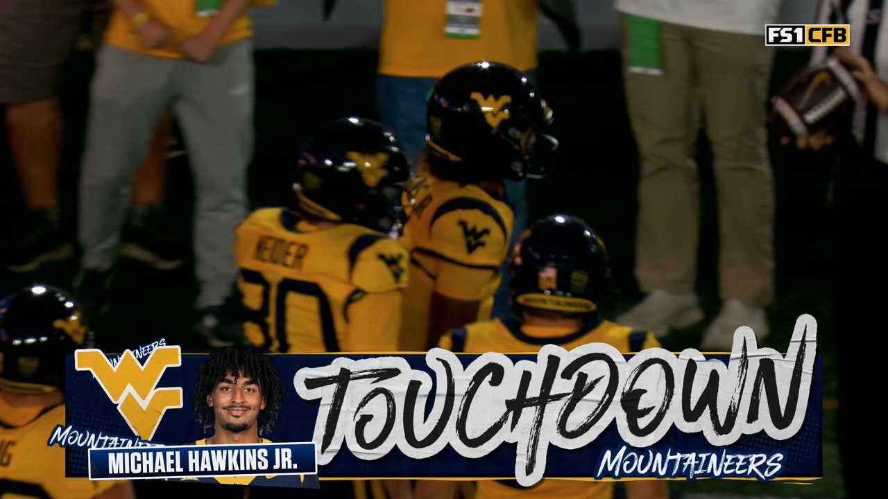 Michael Hawkins Jr. runs for 5-yard TD, giving West Virginia lead over Oklahoma State