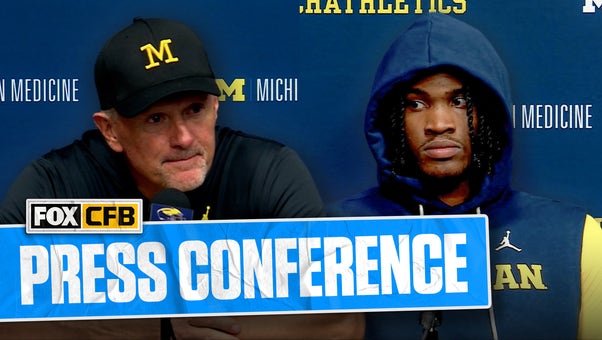 Michigan's Kyle Whittingham & Bryce Underwood reflect on tough last-second loss to Iowa