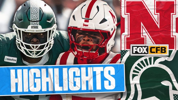 Nebraska Cornhuskers vs Michigan State Spartans Highlights🏈FOX College Football