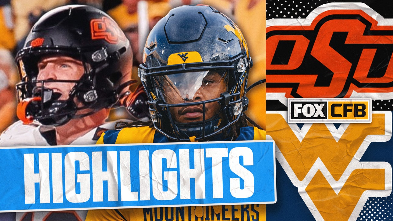 Oklahoma State Cowboys vs West Virginia Mountaineers Highlights 🏈 FOX College Football