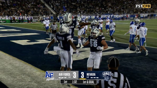 Nevada's Herschel Turner scores eight-yard rushing TD taking lead over Air Force