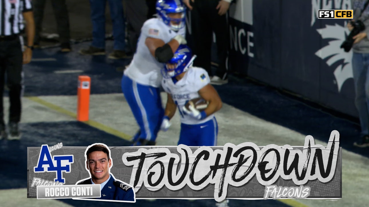 Rocco Conti ran for four-yard TD, winning the game for Air Force over Nevada
