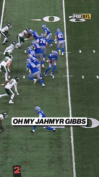 Jahmyr Gibbs REFUSED to be caught