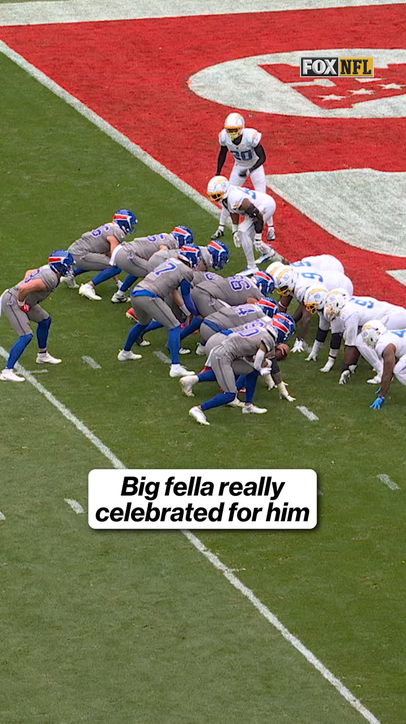 Big fella spikes it for Josh Allen