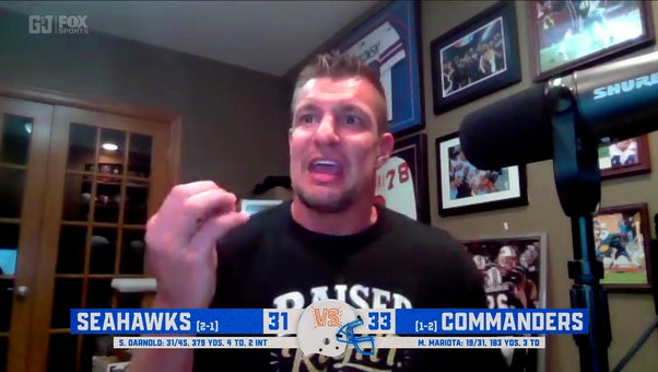 Gronk & Julian Edelman React to the Seahawks' Stunning Loss to the Commanders