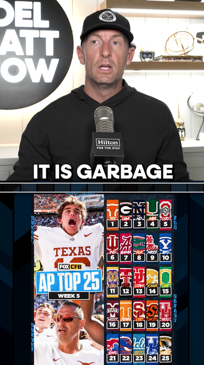 This week's Top 25 epitomizes what's wrong with the AP Poll