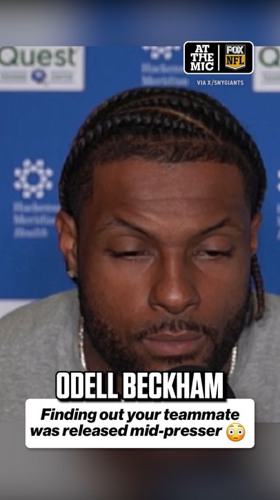 Looks like the OBJ news surprised his teammates as well 😳