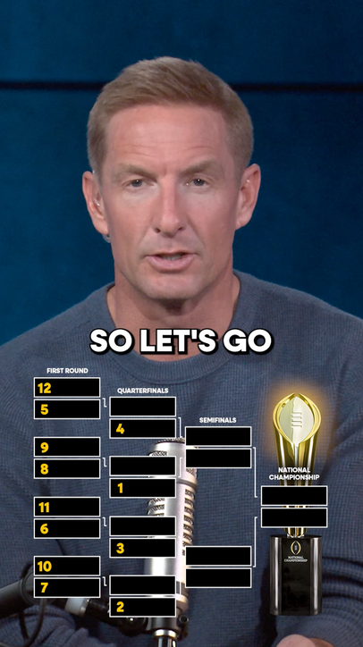 Thoughts on Joel Klatt's latest CFP bracket prediction?