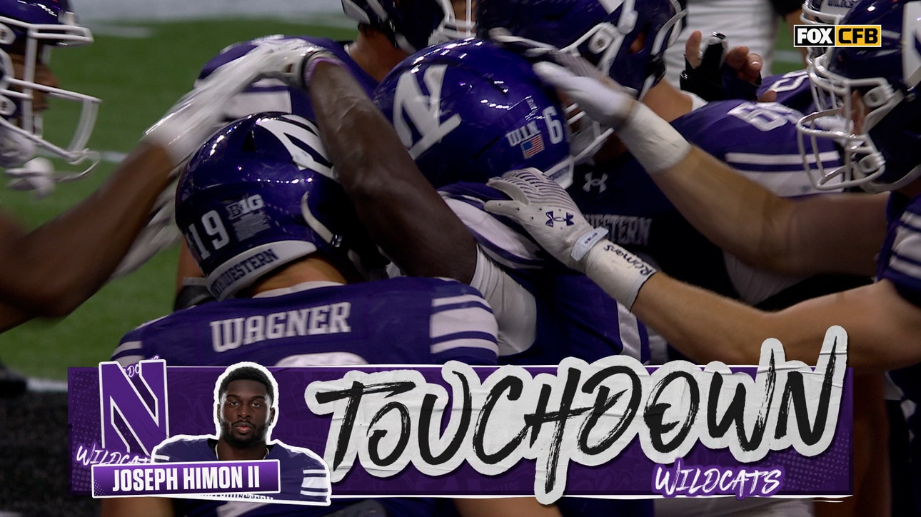 Joseph Himon II rushes 11-yards for second TD, extending Northwestern's lead over Penn State