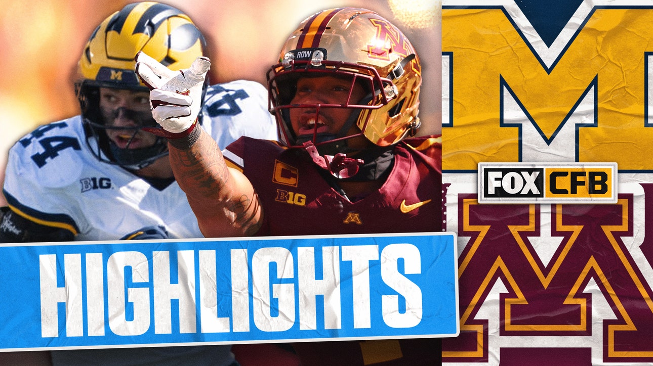Michigan Wolverines vs Minnesota Golden Gophers Highlights 🏈 FOX College Football