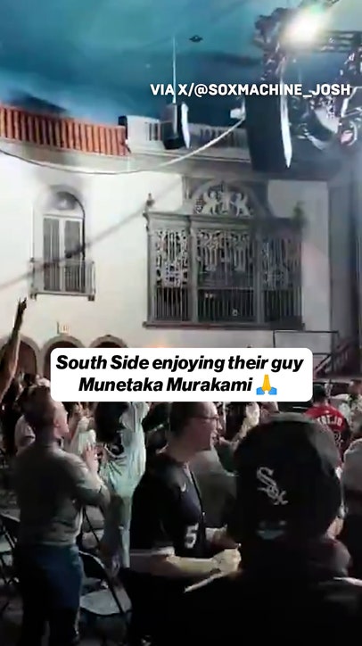 Murakami gave White Sox fans a good day 🍻