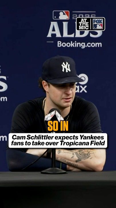 Cam Schlittler expects Yankees Fans to show up 😂