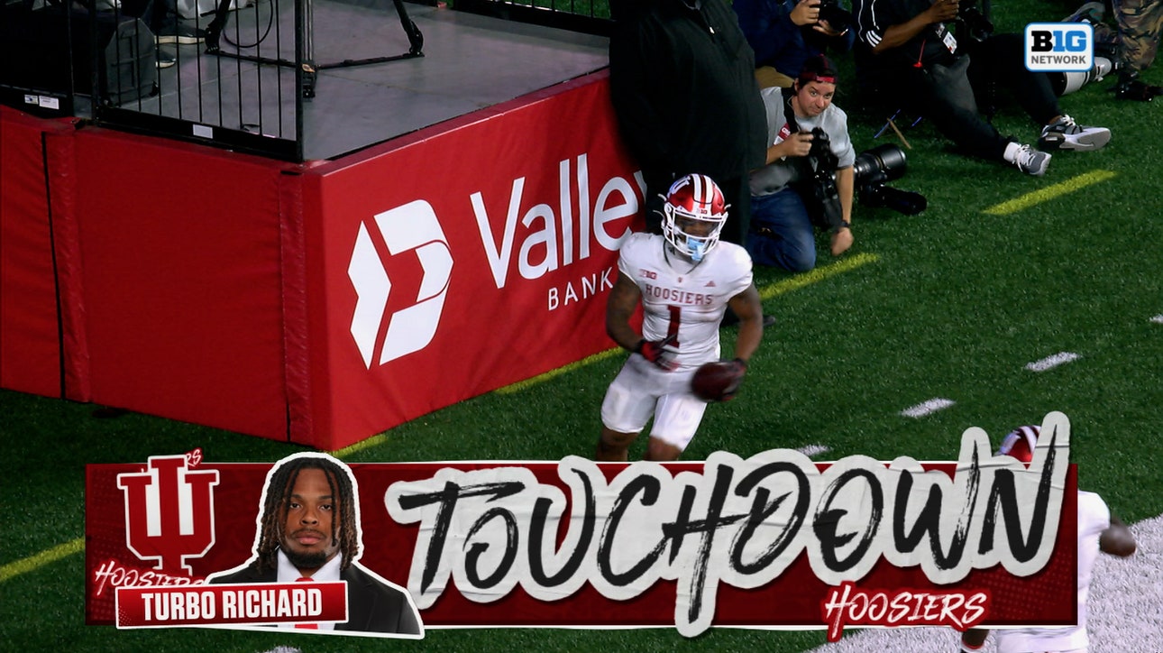 Turbo Richard rushes for 14-yard TD, extending Indiana’s lead over Rutgers