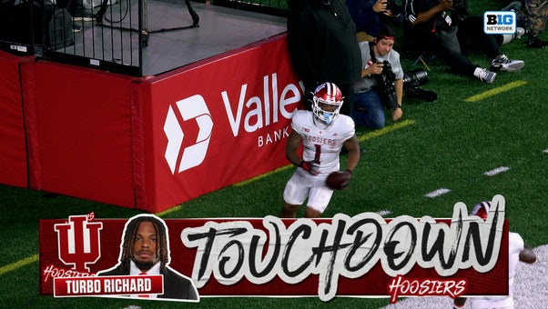 Turbo Richard rushes for 14-yard TD, extending Indiana’s lead over Rutgers