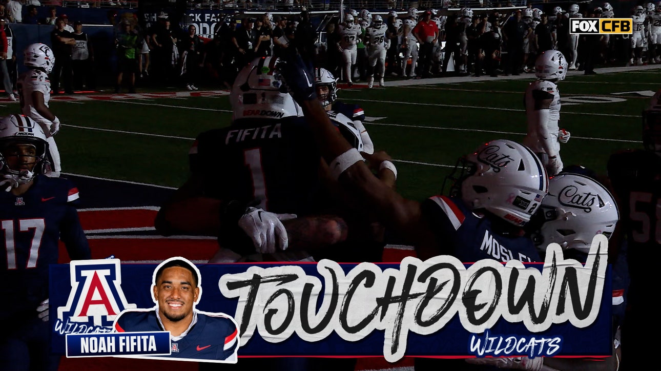 Noah Fifita runs for eight-yard TD, extending Arizona's lead over Cincinnati