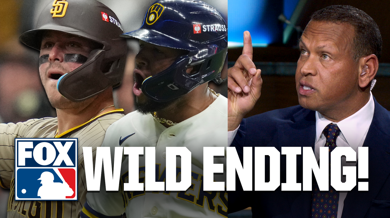 A-Rod, Big Papi & Jeter react to WILD ending between Brewers & Padres, break Yankees’ loss & more