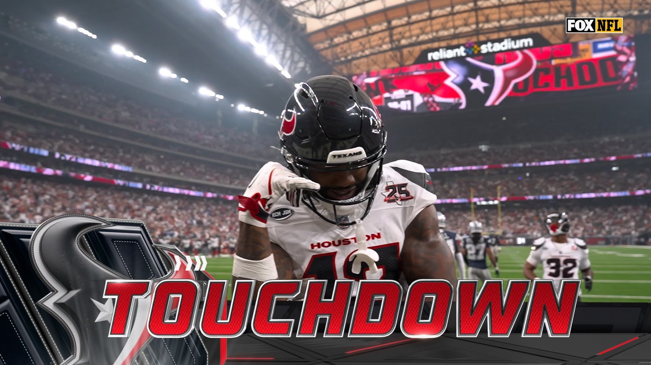 C.J. Stroud finds Nico Collins for 7-yard TD, giving Texans lead over Cowboys | NFL Highlights