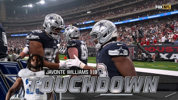 Cowboys’ Javonte Williams rushes for 8-yard TD, trimming Texans’ lead | NFL Highlights