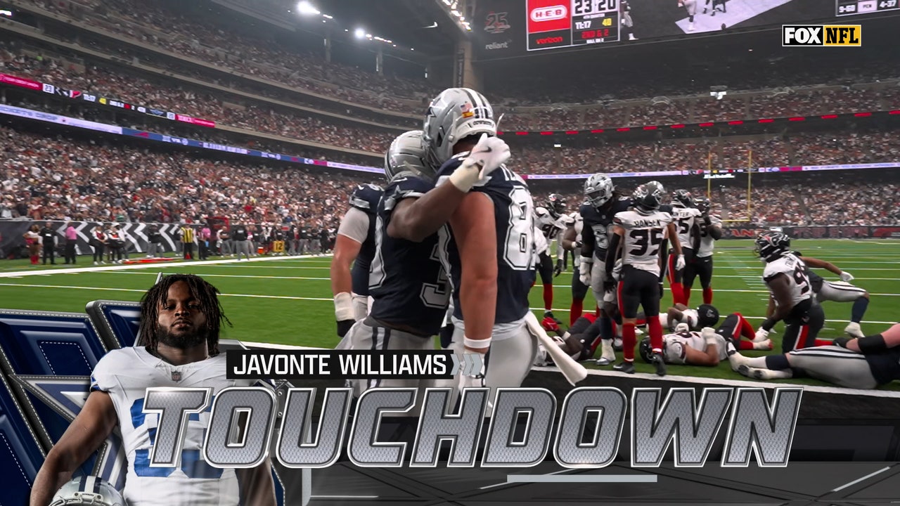 Javonte Williams rushes for TD, giving Cowboys lead over Texans | NFL Highlights