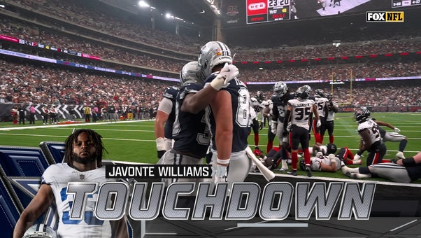 Javonte Williams rushes for TD, giving Cowboys lead over Texans | NFL Highlights