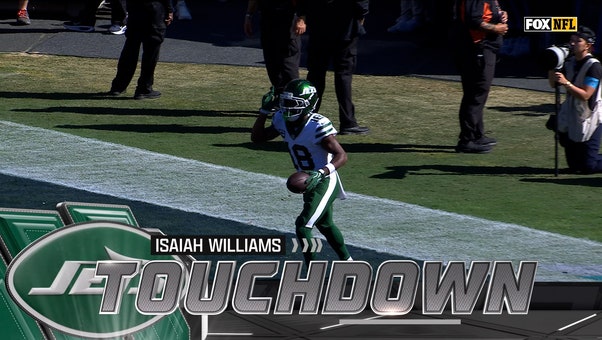 Jets' Geno Smith connects with Isaiah Williams for 58-yard TD, shrinking Bears' lead | NFL Highlights