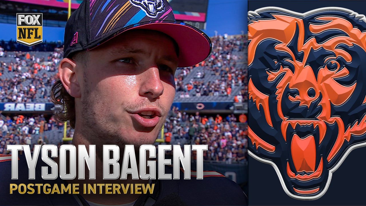Tyson Bagent reflects on HUGE team win over Jets and Bears' ability to handle adversity
