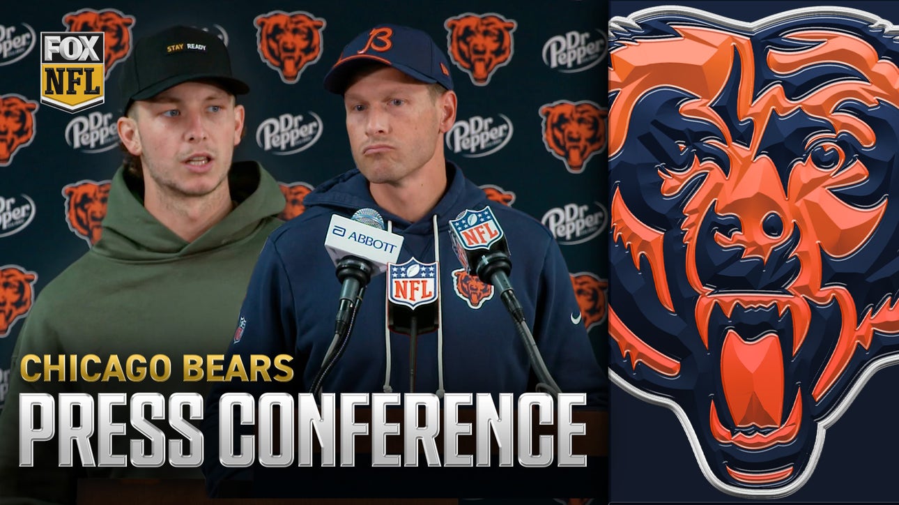 Bears' HC Ben Johnson, Tyson Bagent & more on strong Week 4 win over Jets