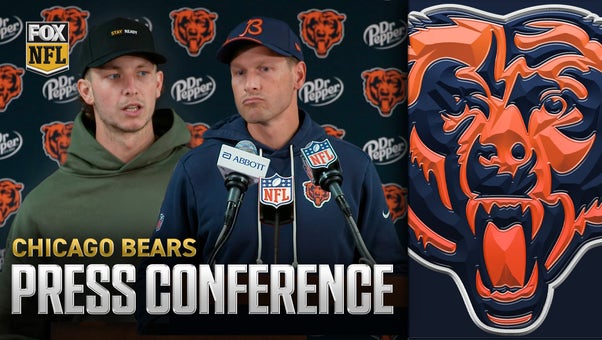 Bears' HC Ben Johnson, Tyson Bagent & more on strong Week 4 win over Jets