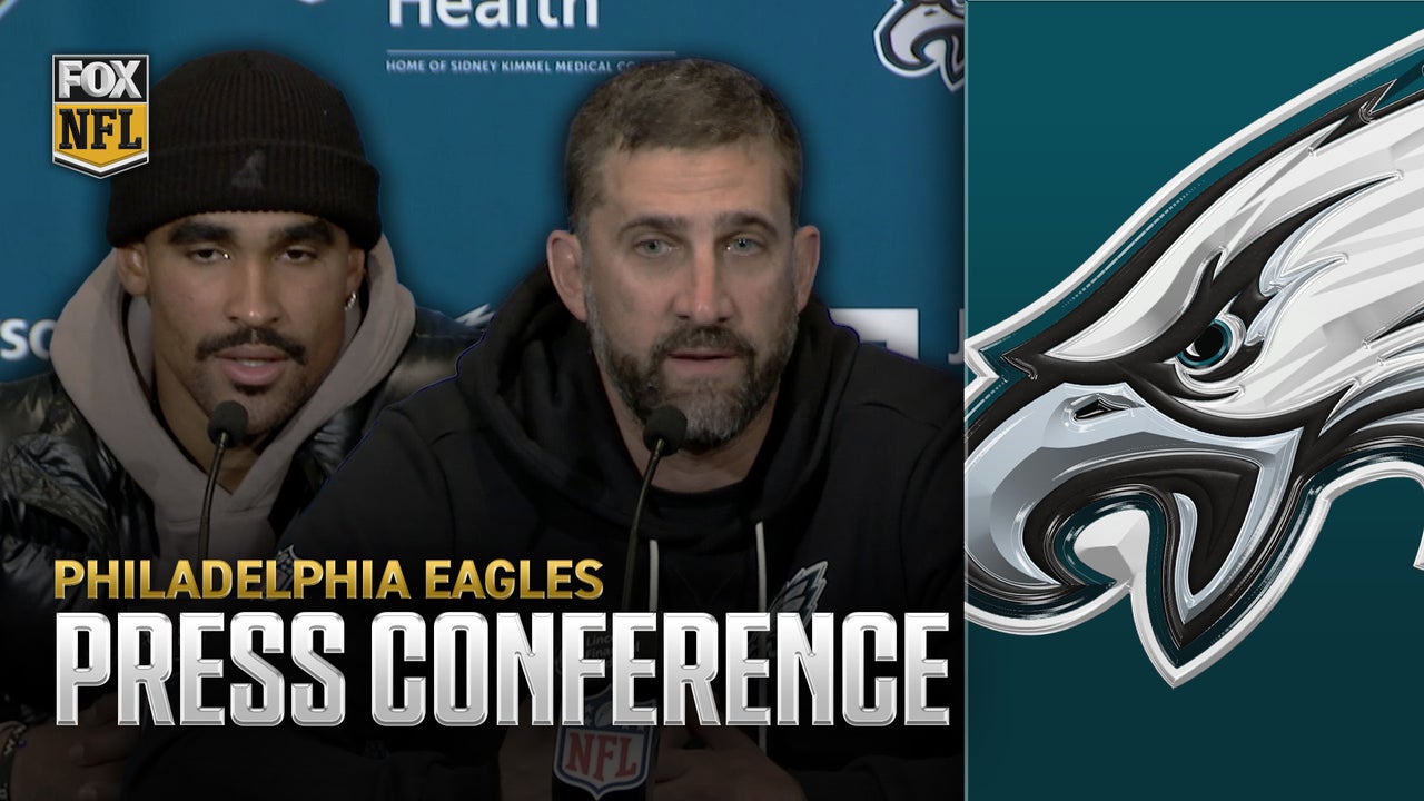 Eagles' HC Nick Sirianni & QB Jalen Hurts on 24-20 loss to Rams